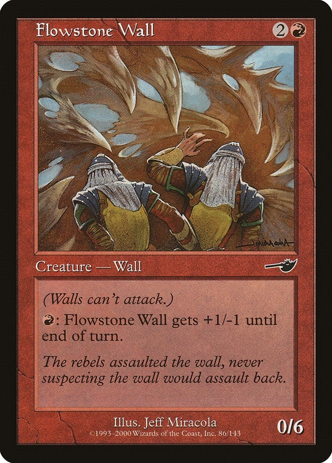 Flowstone Wall (80) [NMS] - MTG Single