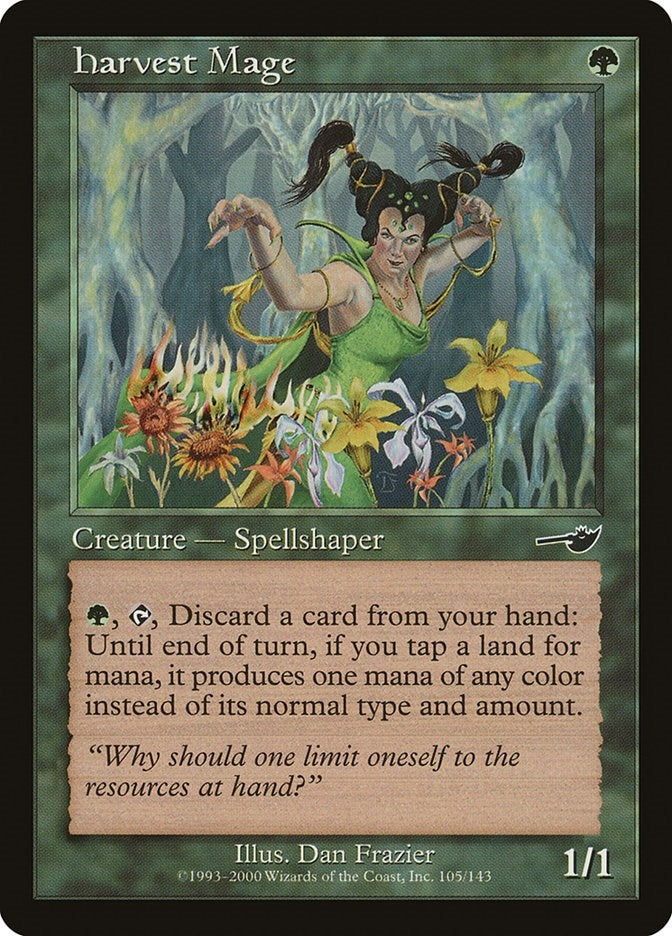 Harvest Mage (105) [NMS] - MTG Single