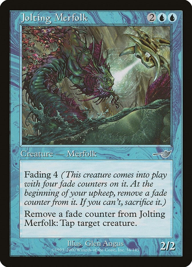 Jolting Merfolk (34) [NMS] - MTG Single