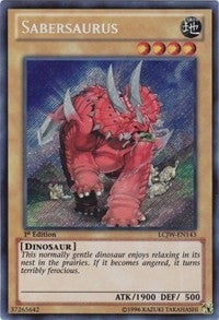 Sabersaurus (143) (LC04) - YuGiOh Single