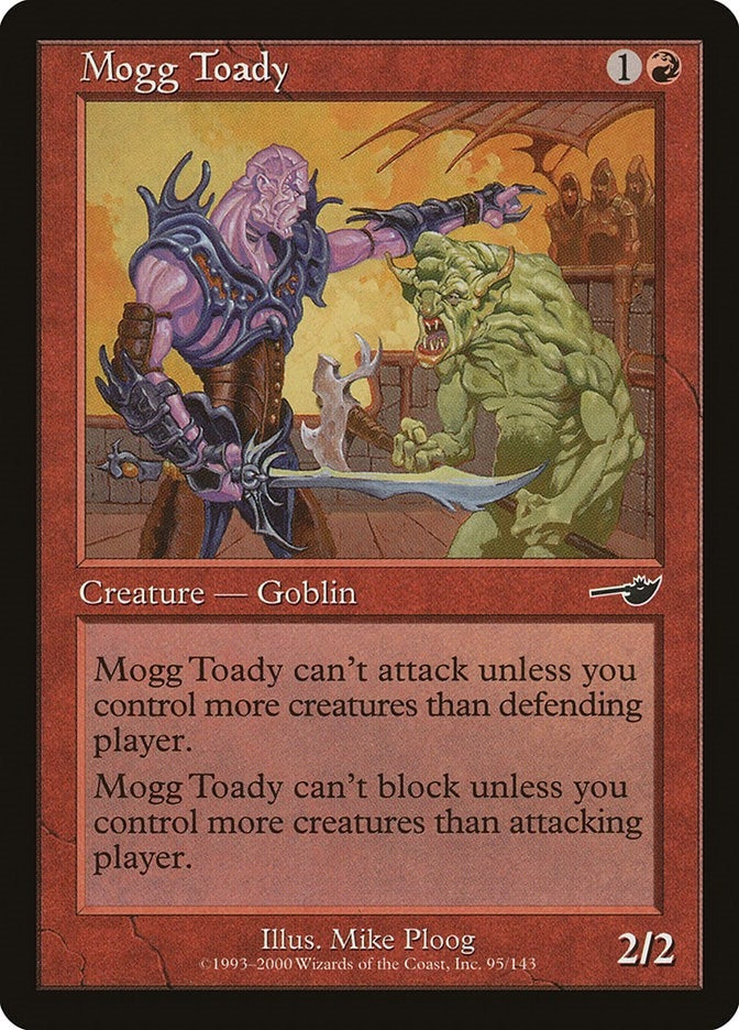 Mogg Toady (95) [NMS] - MTG Single