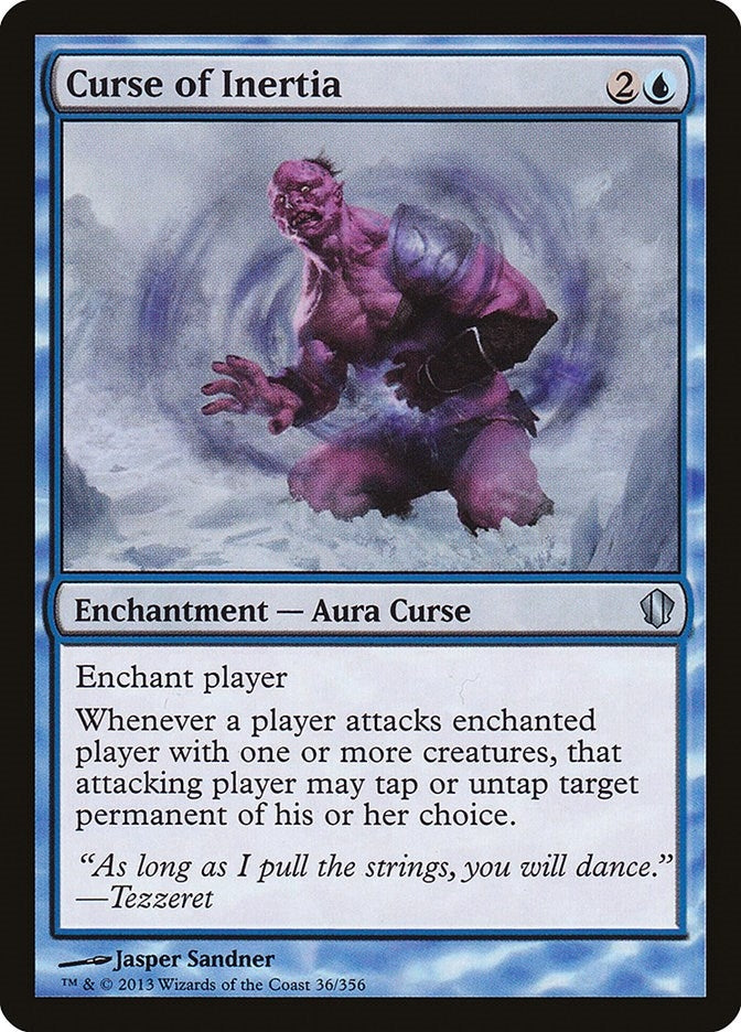 Curse of Inertia (36) [C13] - MTG Single
