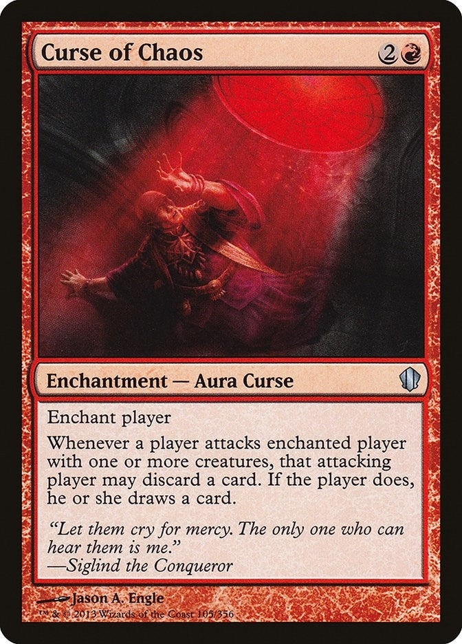 Curse of Chaos (105) [C13] - MTG Single