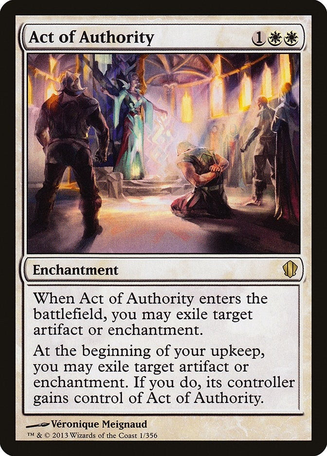 Act of Authority (1) [C13] - MTG Single