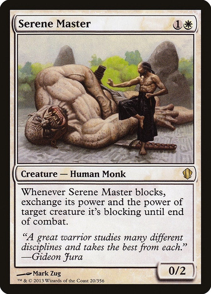 Serene Master (20) [C13] - MTG Single