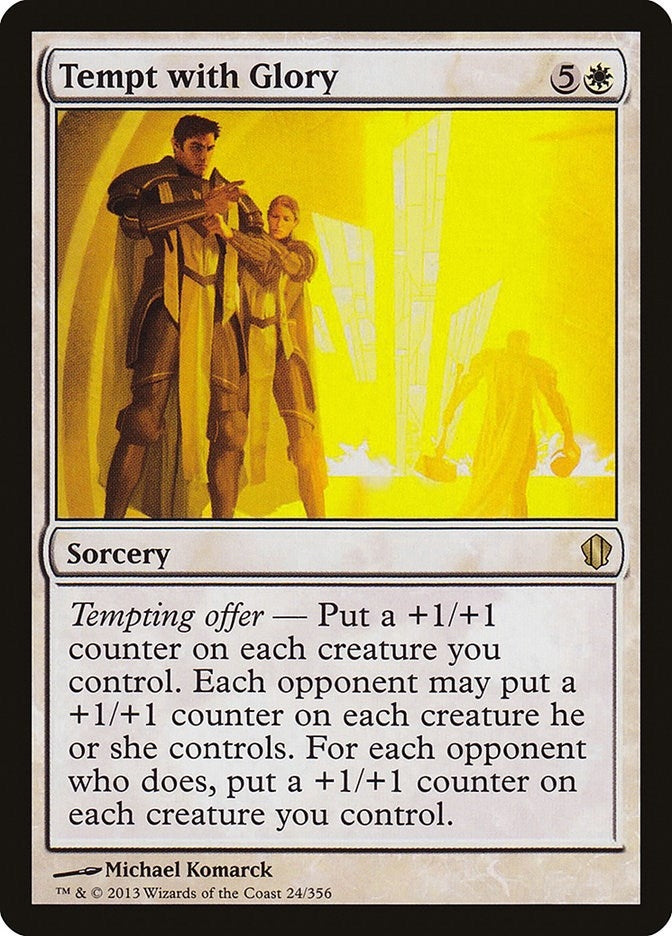 Tempt with Glory (24) [C13] - MTG Single