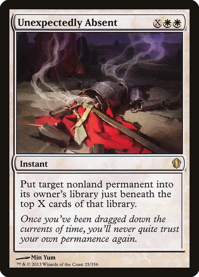 Unexpectedly Absent (25) [C13] - MTG Single