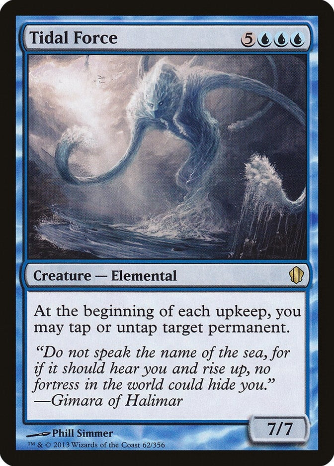 Tidal Force (62) [C13] - MTG Single