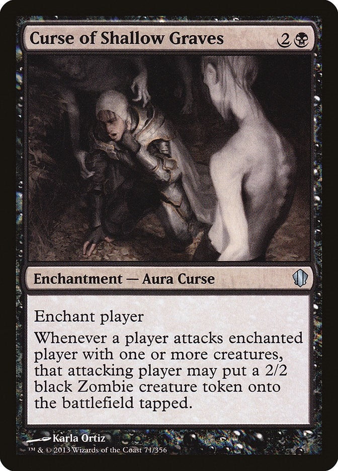 Curse of Shallow Graves (71) [C13] - MTG Single