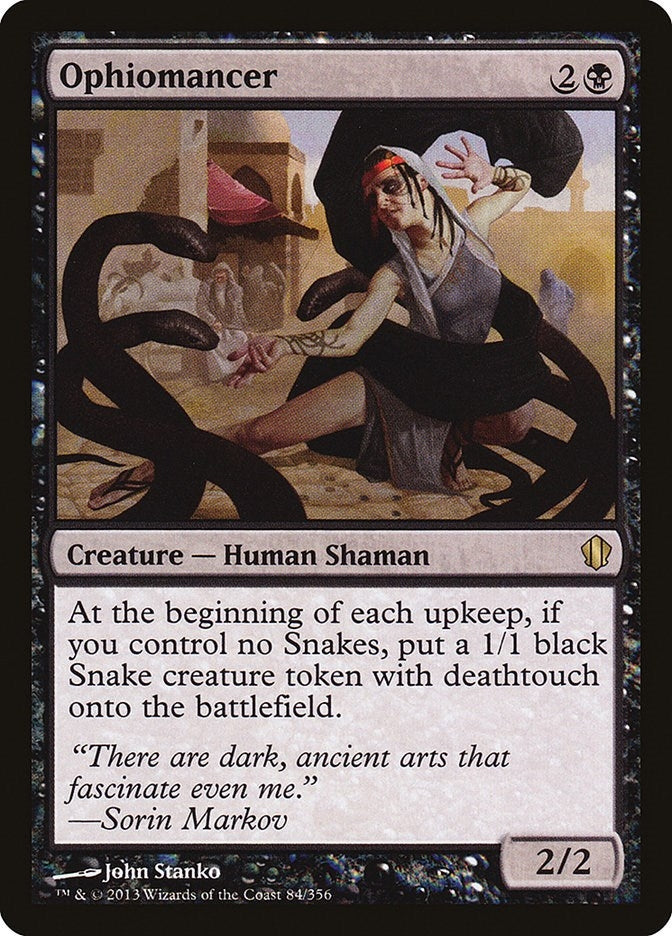 Ophiomancer (84) [C13] - MTG Single