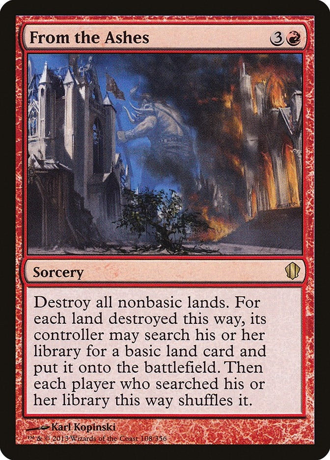 From the Ashes (108) [C13] - MTG Single