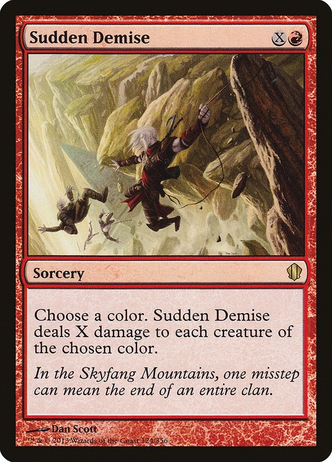 Sudden Demise (124) [C13] - MTG Single