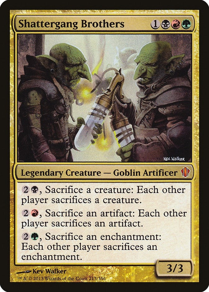 Shattergang Brothers (213) [C13] - MTG Single