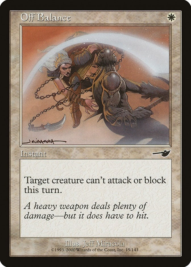 Off Balance (15) [NMS] - MTG Single