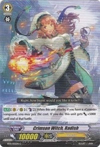 Crimson Witch Radish (11055) [BT11] - Cardfight Vanguard Single