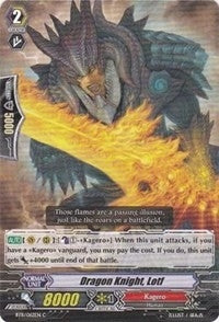 Dragon Knight Lotf (11062) [BT11] - Cardfight Vanguard Single