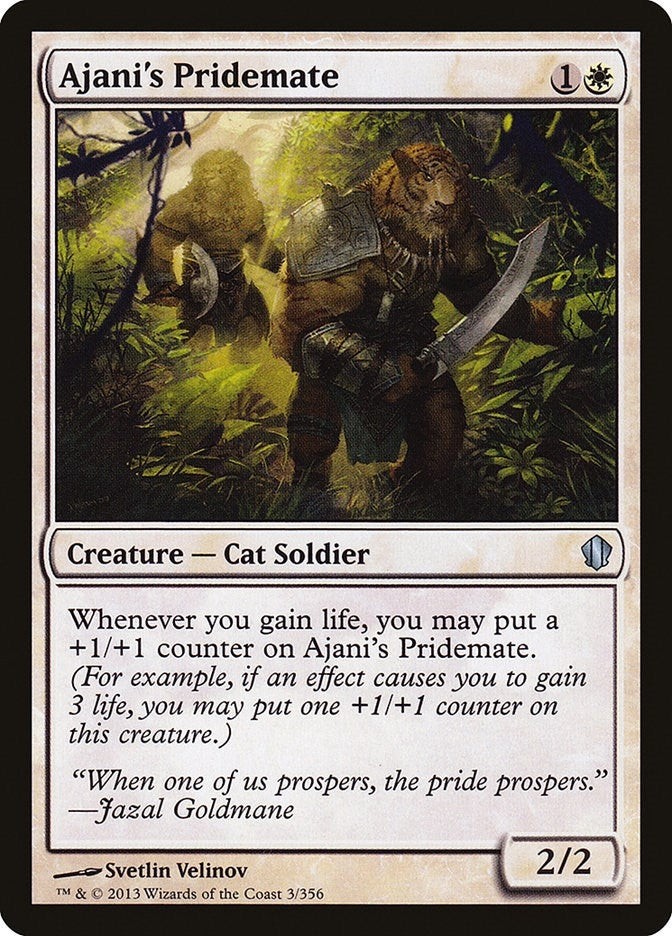 Ajani’s Pridemate (3) [C13] - MTG Single