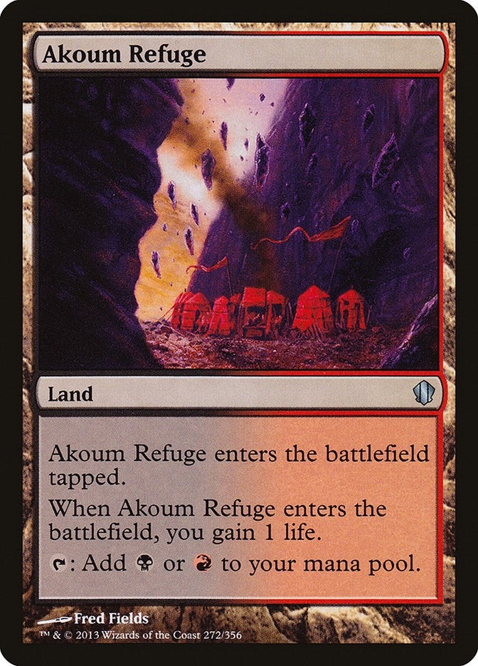 Akoum Refuge (272) [C13] - MTG Single