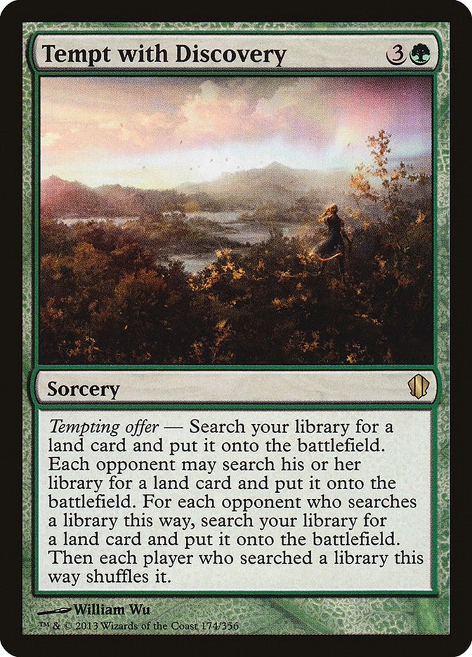 Tempt with Discovery (174) [C13] - MTG Single