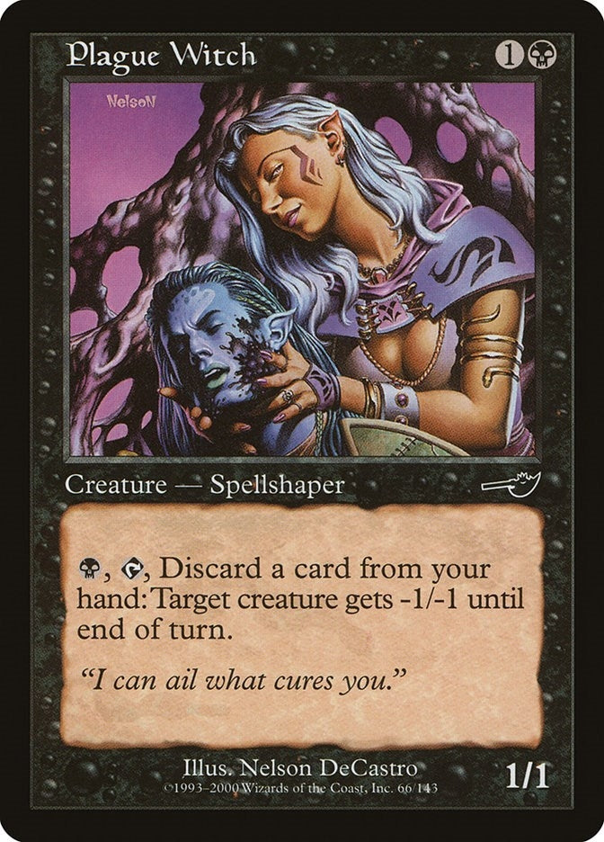 Plague Witch (66) [NMS] - MTG Single