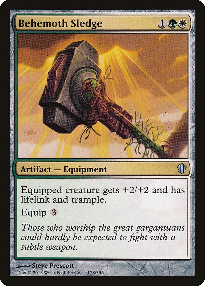 Behemoth Sledge (178) [C13] - MTG Single