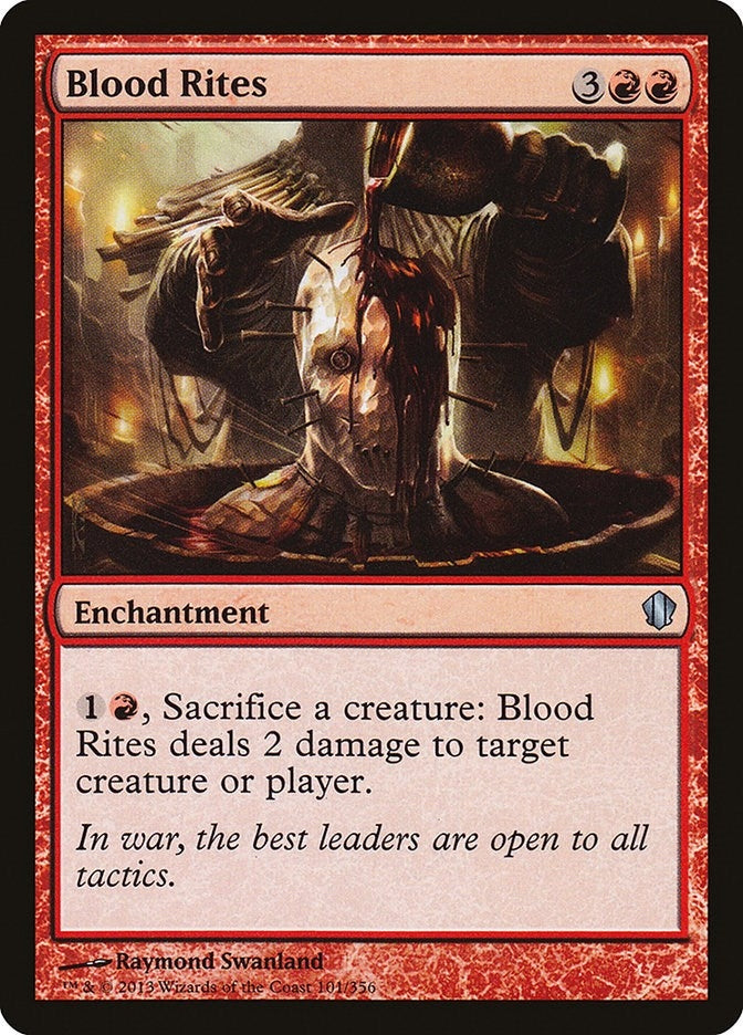 Blood Rites (101) [C13] - MTG Single