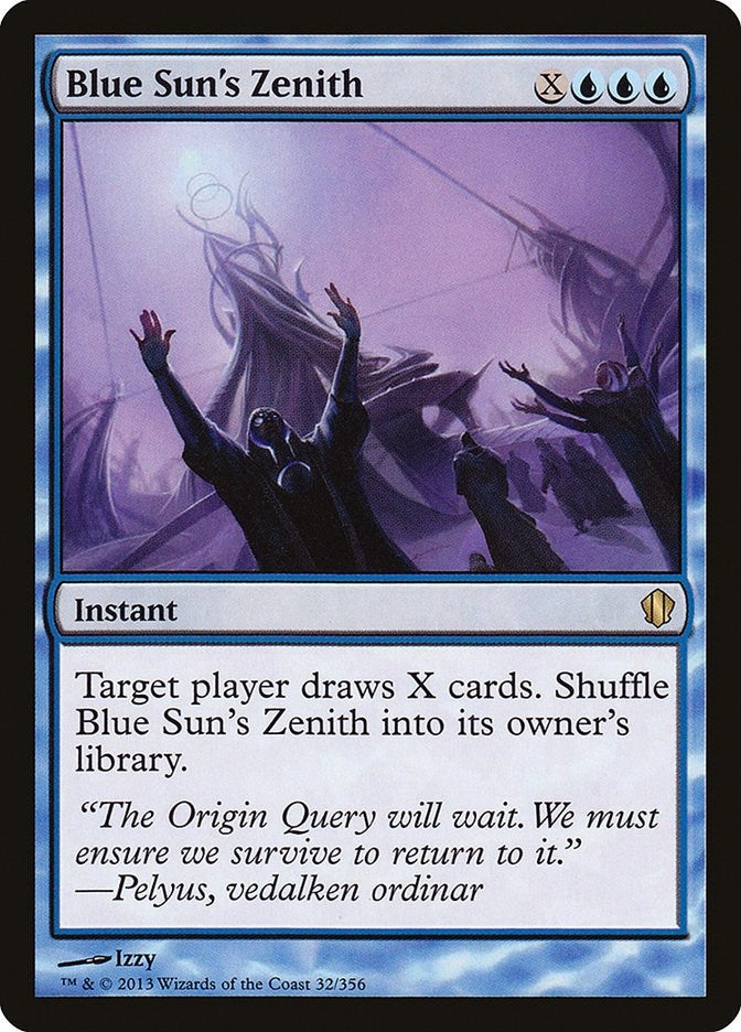 Blue Sun’s Zenith (32) [C13] - MTG Single