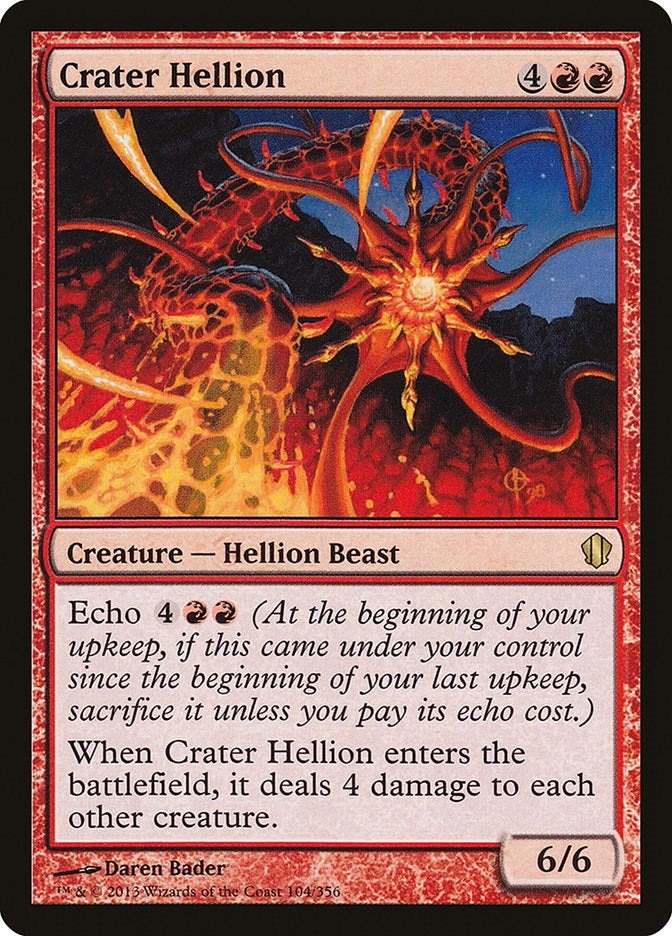 Crater Hellion (104) [C13] - MTG Single