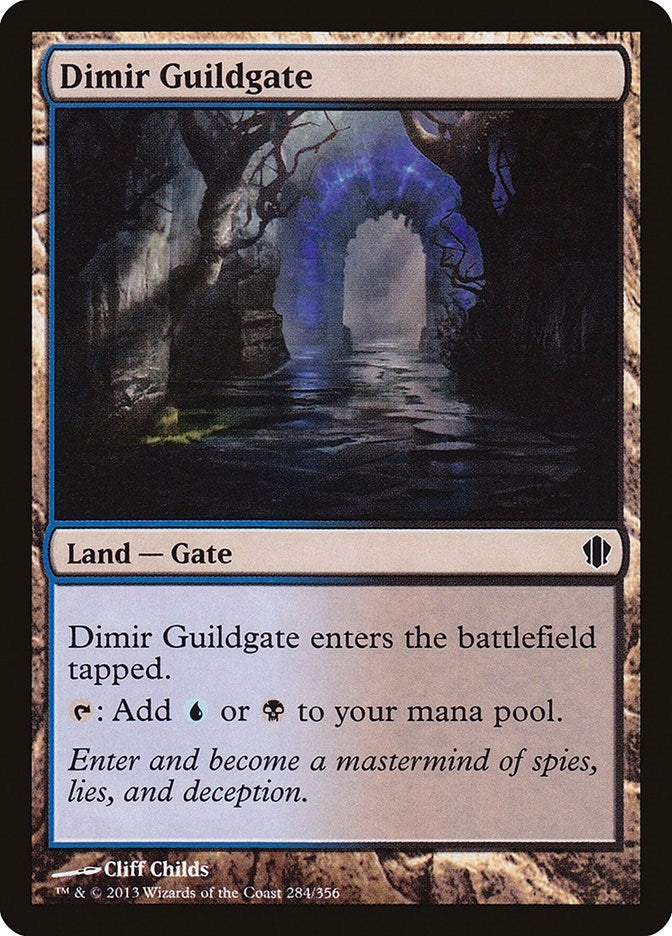 Dimir Guildgate (284) [C13] - MTG Single