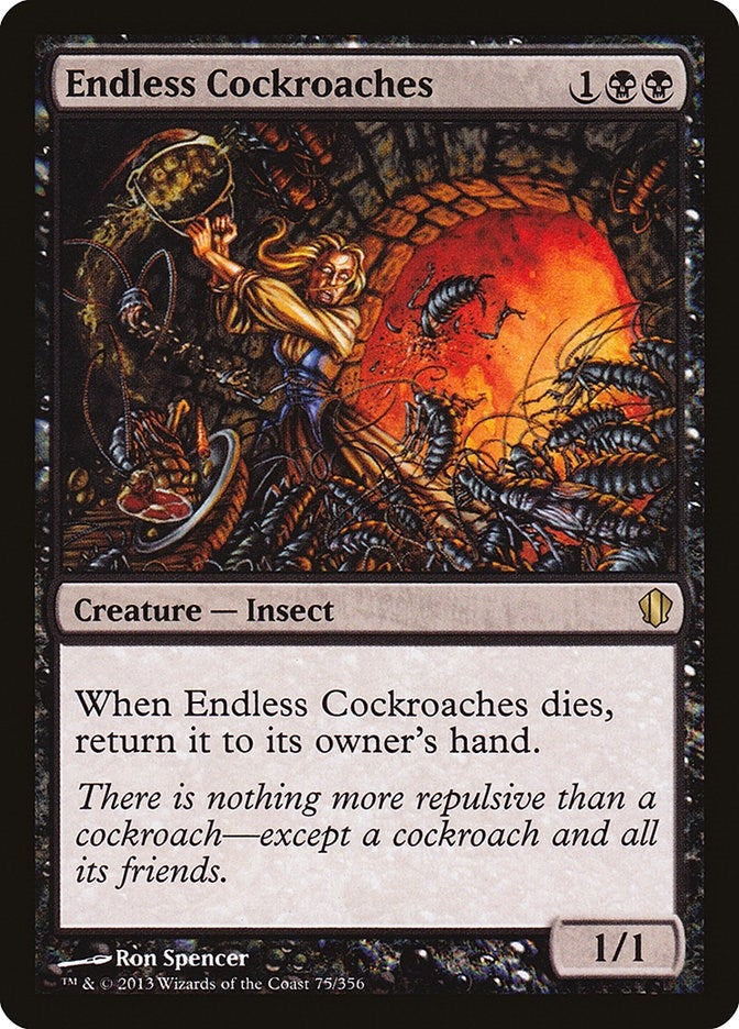 Endless Cockroaches (75) [C13] - MTG Single