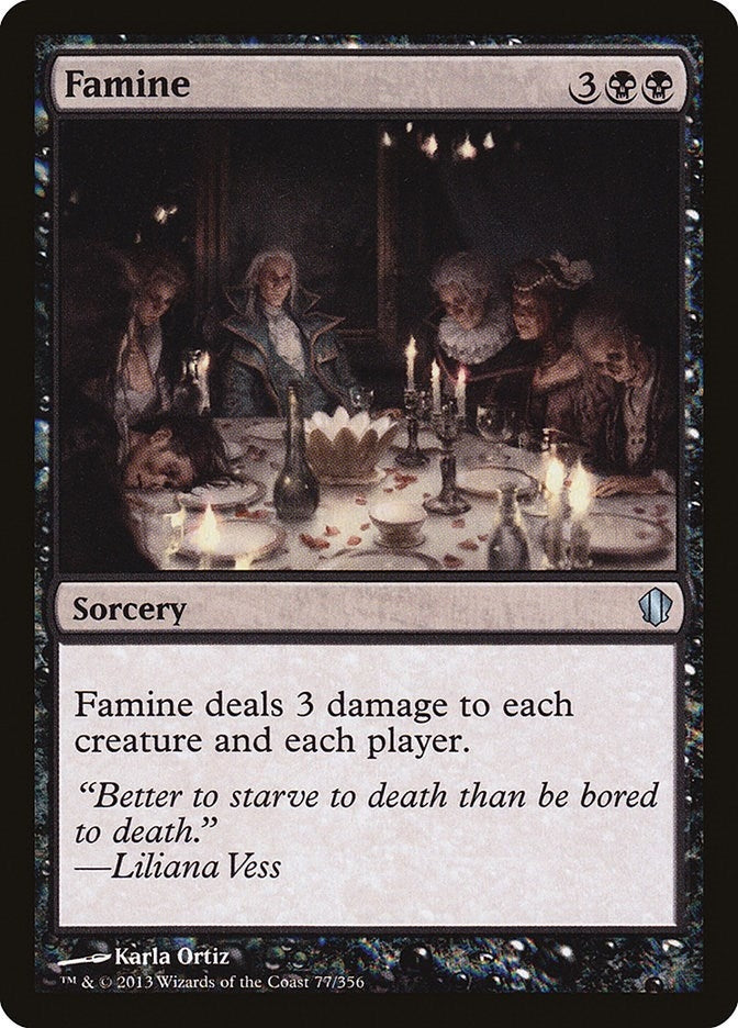 Famine (77) [C13] - MTG Single