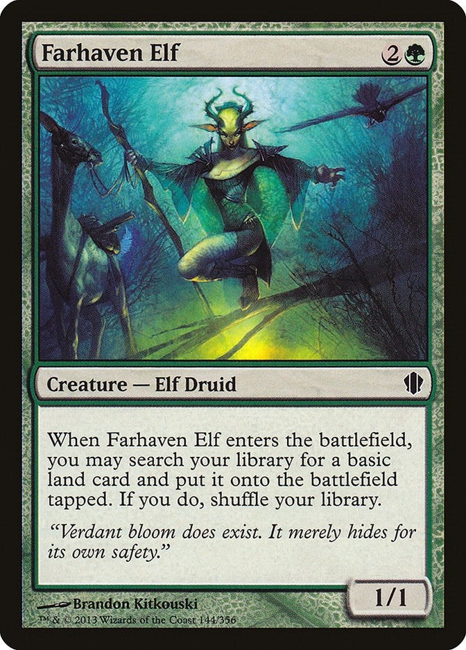 Farhaven Elf (144) [C13] - MTG Single