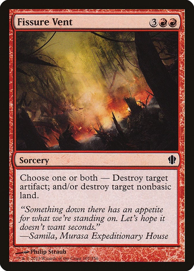 Fissure Vent (107) [C13] - MTG Single