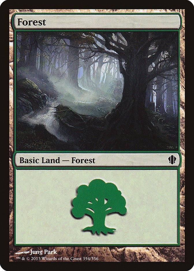 Forest (354) (354) [C13] - MTG Single