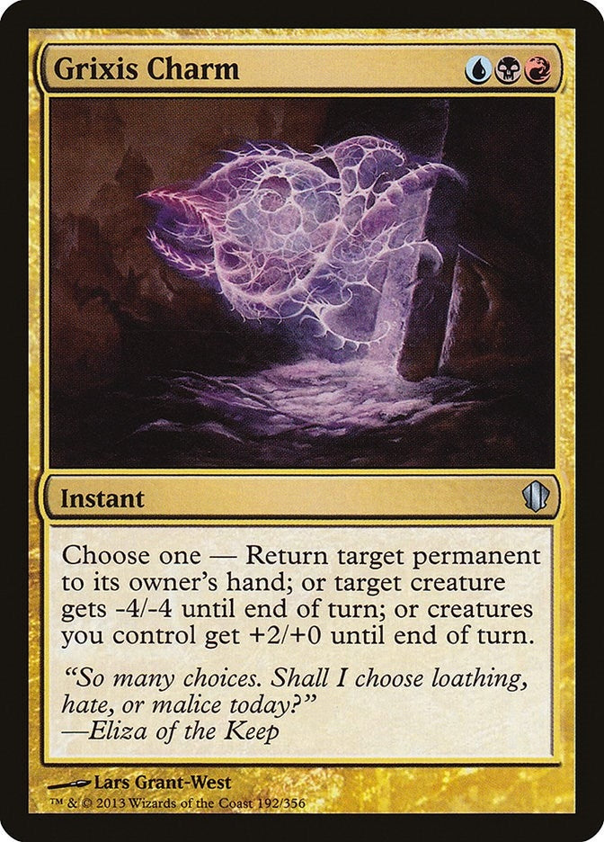 Grixis Charm (192) [C13] - MTG Single