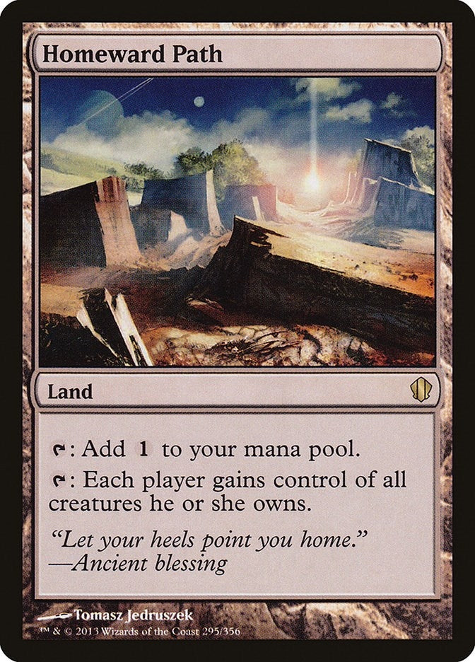Homeward Path (295) [C13] - MTG Single