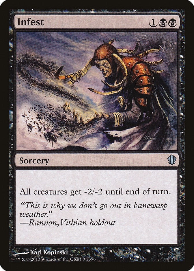 Infest (81) [C13] - MTG Single