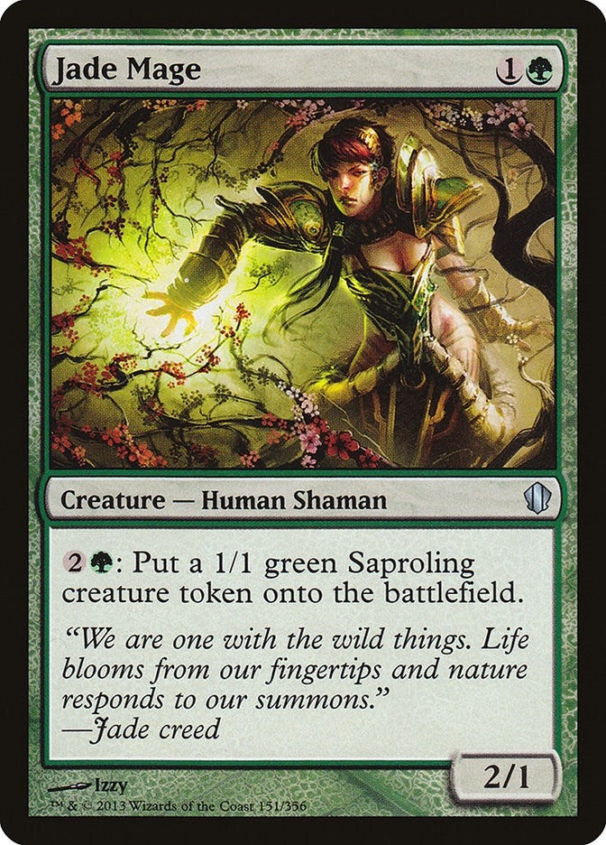 Jade Mage (151) [C13] - MTG Single