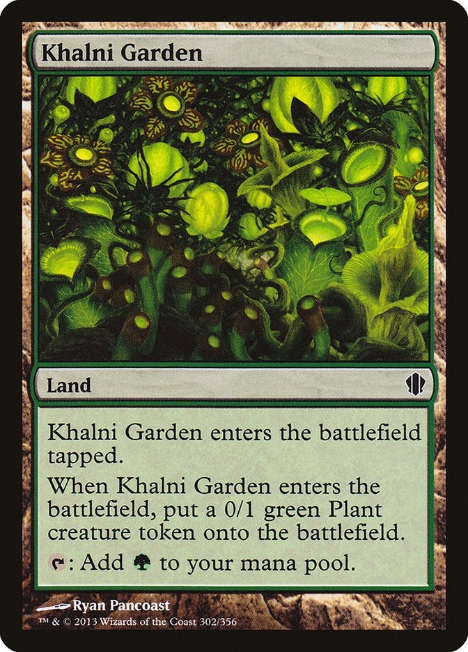 Khalni Garden (302) [C13] - MTG Single