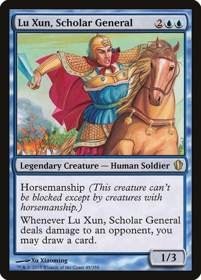 Lu Xun Scholar General (49) [C13] - MTG Single