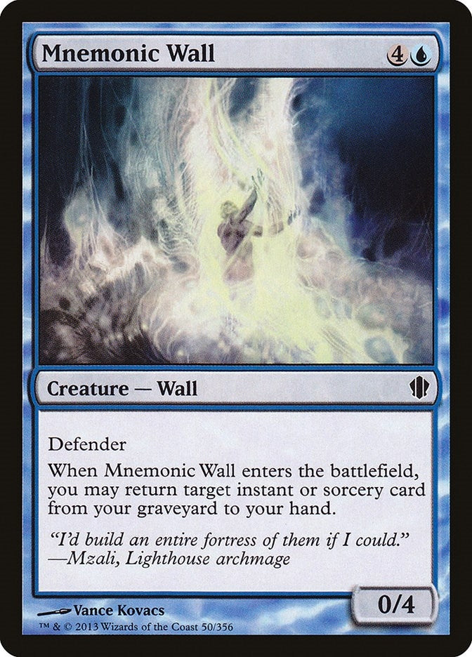 Mnemonic Wall (50) [C13] - MTG Single