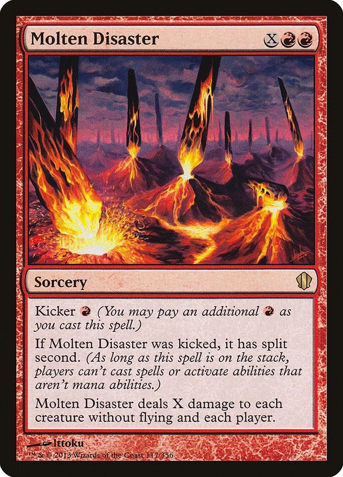 Molten Disaster (117) [C13] - MTG Single
