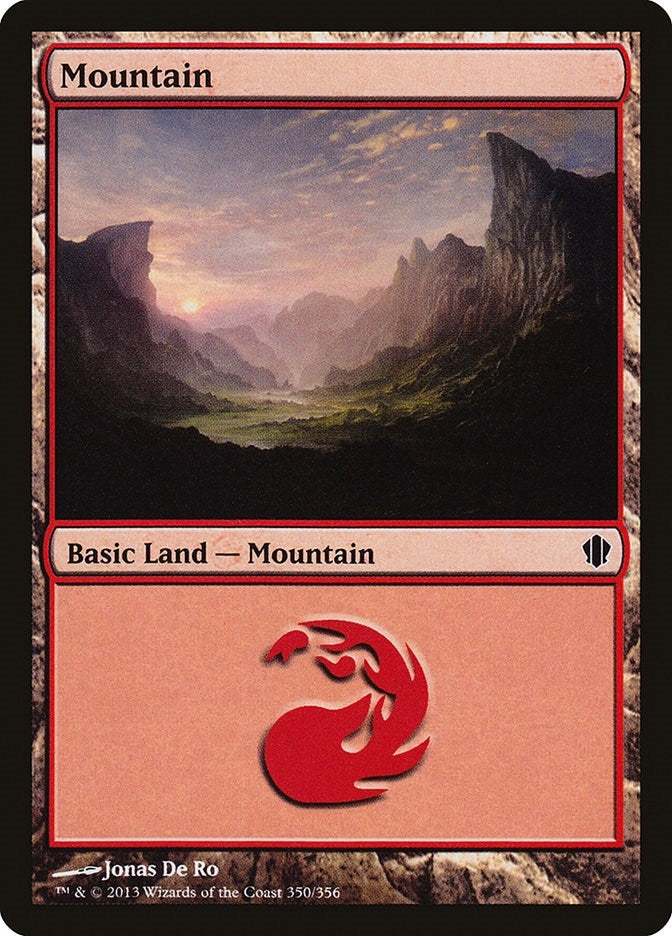 Mountain (350) (350) [C13] - MTG Single