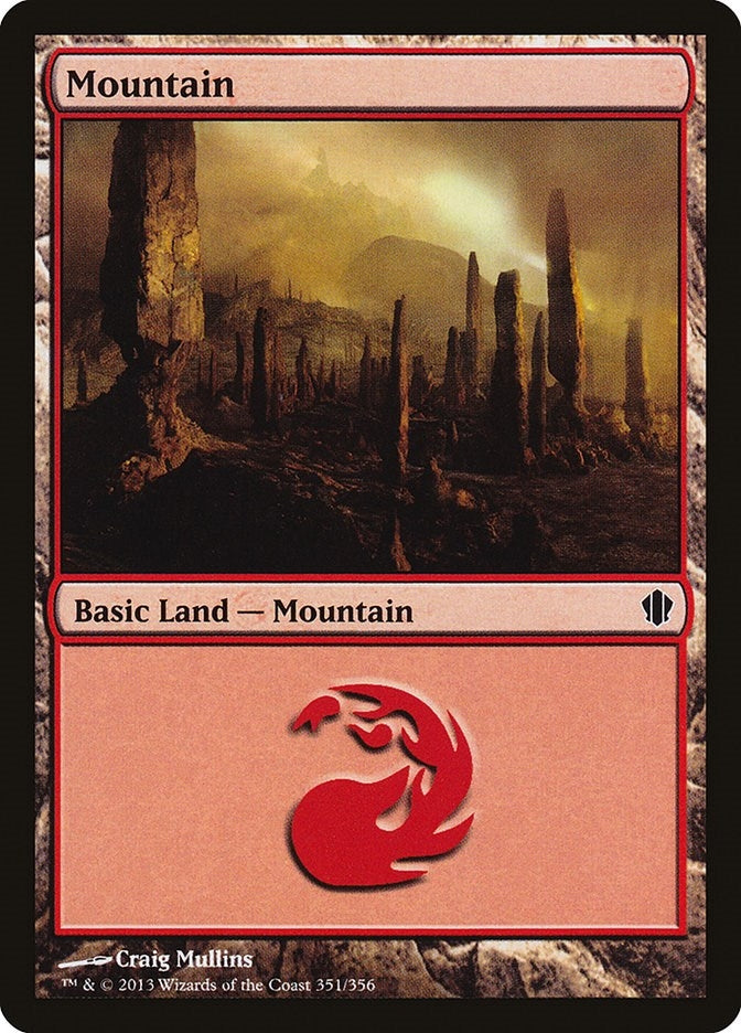 Mountain (351) (351) [C13] - MTG Single