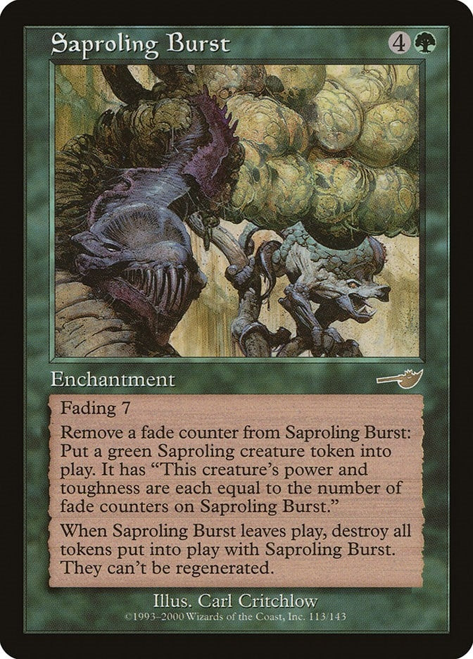 Saproling Burst (113) [NMS] - MTG Single