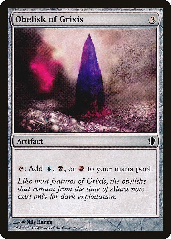 Obelisk of Grixis (251) [C13] - MTG Single