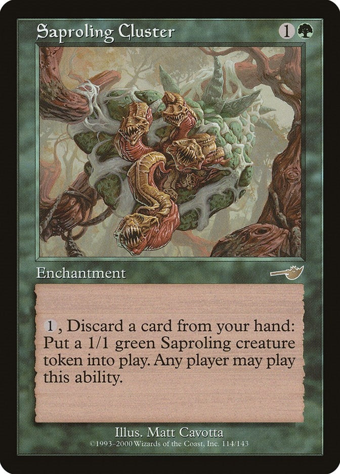 Saproling Cluster (114) [NMS] - MTG Single