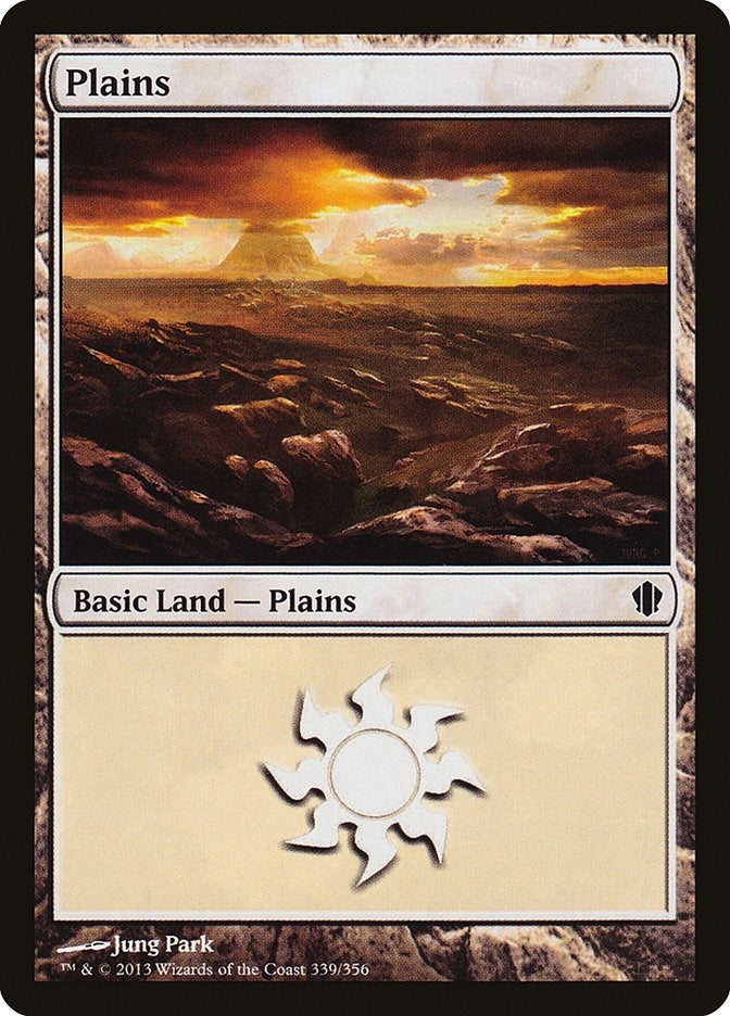 Plains (339) (339) [C13] - MTG Single