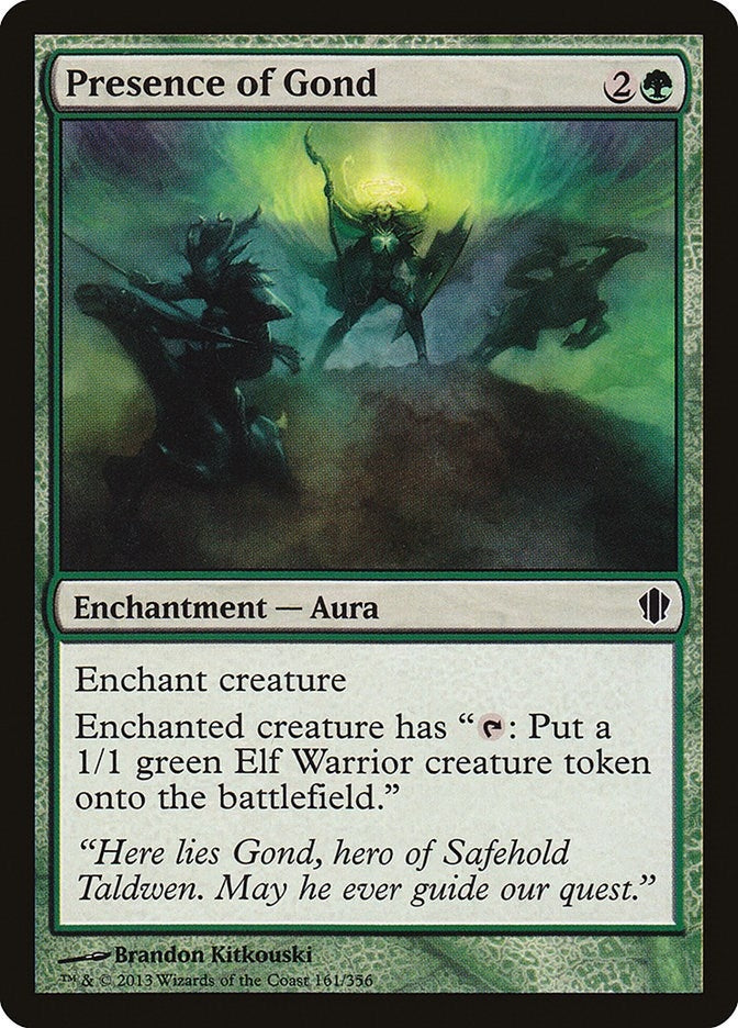 Presence of Gond (161) [C13] - MTG Single