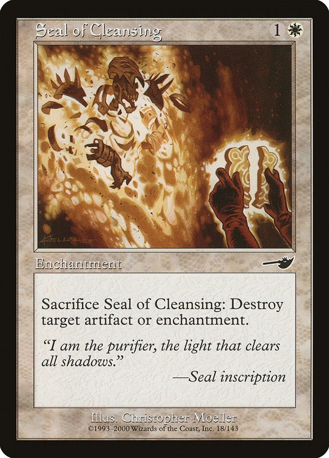 Seal of Cleansing (18) [NMS] - MTG Single